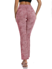 High Waist Skinny Flare Pants Sports Fitness Yoga Running Yoga Pants