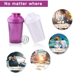 400ml Healthy Shaker Bottle for Exercise and Parties
