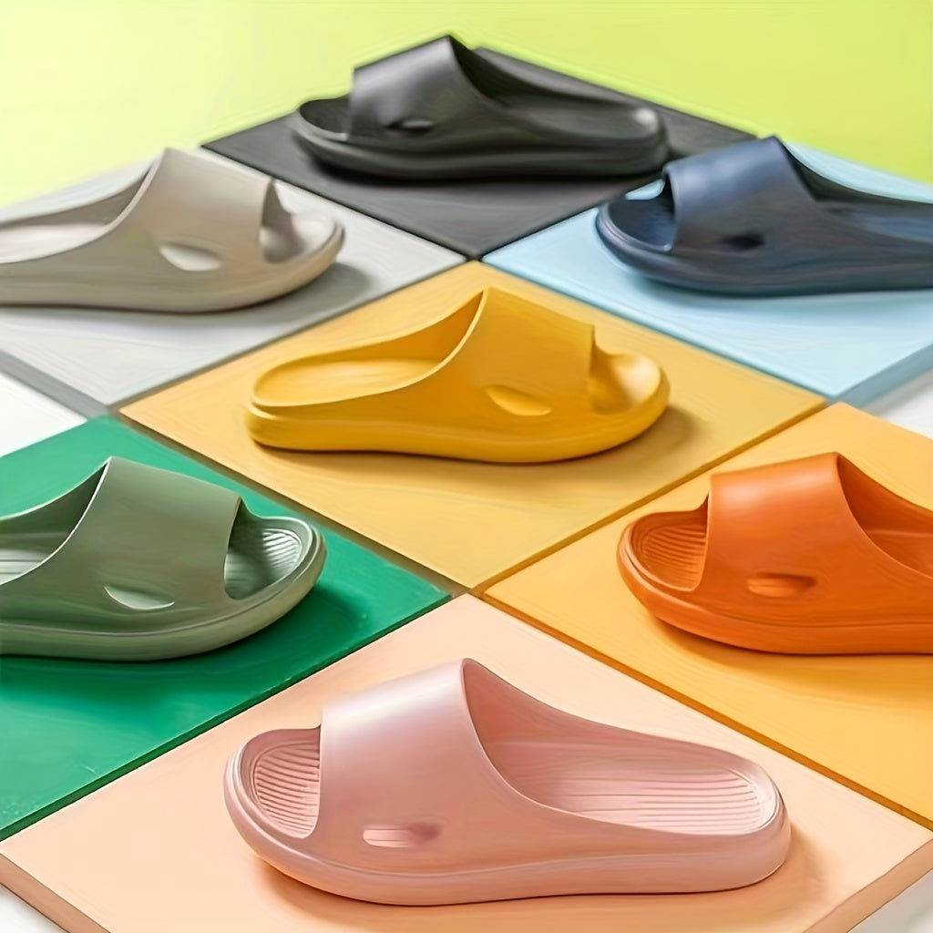 Women's Minimalist Home Slides - Soft Sole, Quick Drying