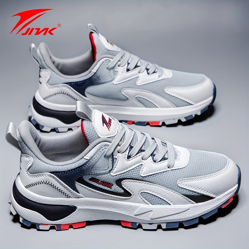 Men's Chunky Lace-up Sneakers Breathable Athletic Shoes