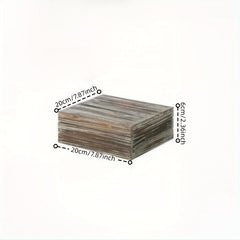 Wooden Style Wedding Cake Tray for Coffee Cake Drinks