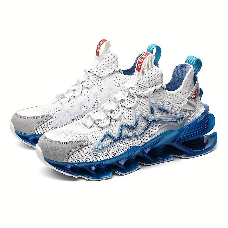 Men's Breathable Blade Sneakers For Gym Spring And Summer