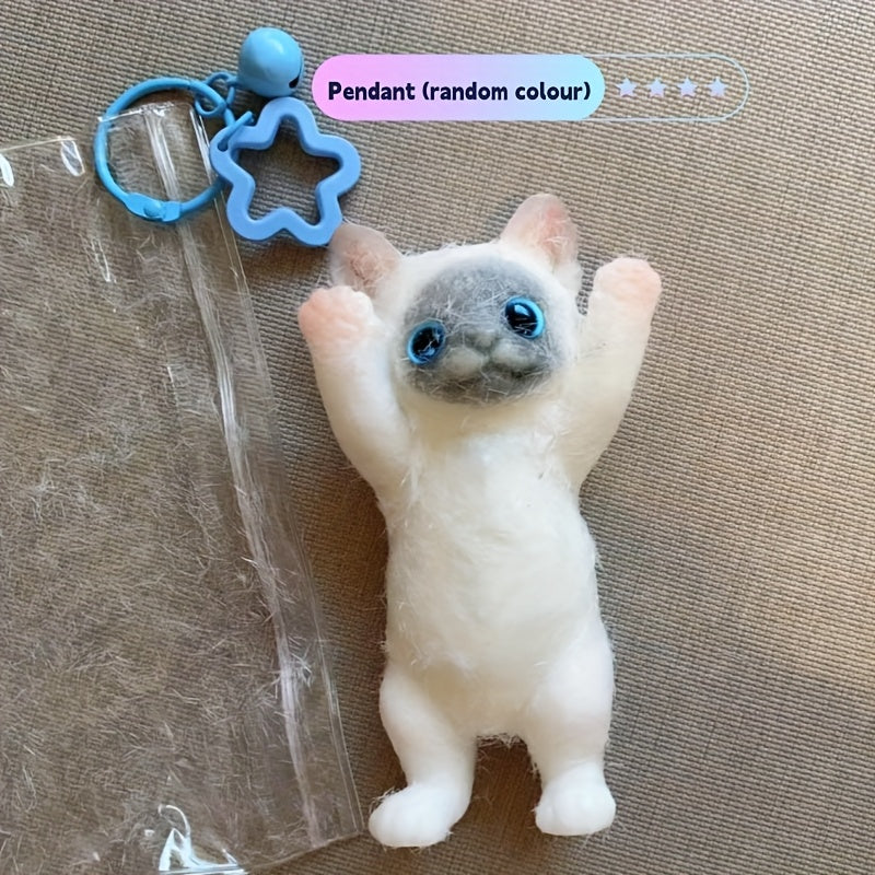 Soft Rubber Kitten Squeeze Toy Plush Action Toy Ages 3+