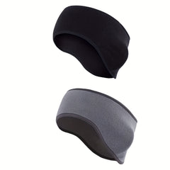 Men's Headgear Ear Forehead Protection Warm Hairband Cycling Fleece Earmuffs