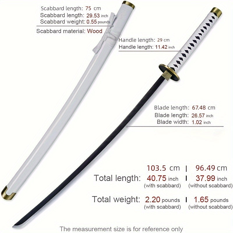 Anime Samurai Sword Toy & Wooden Sword Weapon Toy