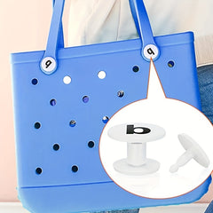4pcs Lightweight Beach Bag Handle Replacement Rivets Buttons