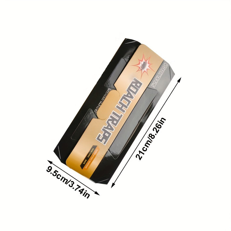 10pcs Cockroach Trap Glue Bait Strong Sticky Pest Control Catcher Repeller