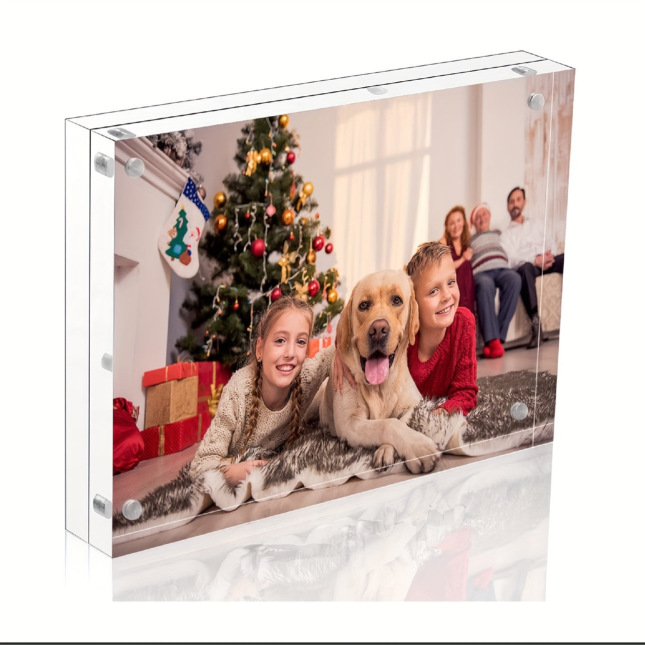 Acrylic Picture Frame 12x17 Double Sided Photo Display