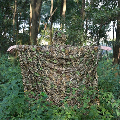 3D Camouflage Cape Cloak Jungle for Outdoor Christmas Halloween Costume