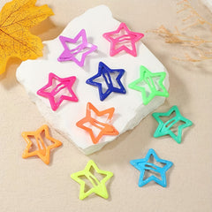 10pcs Princess Hair Clips Luminous and Decorative for Girls
