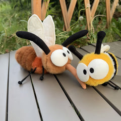 Mosquito and Bee Plush Stuffed Animals Gift Set