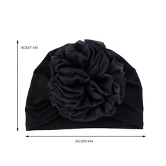 Flower Elastic Turban Beanie Head Scarf Wrap Chemo Cap Hat Women Hair