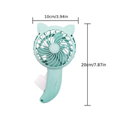 Portable Handheld Fan Manual Fan Mini Portable Pocket Fan