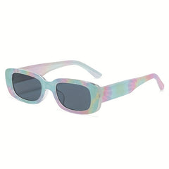 Y2K Rectangle Frame Sunglasses UV400