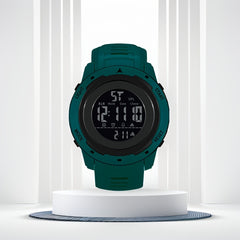 Outdoor Sports Electronic Watch With Date Week Chronograph Stopwatch