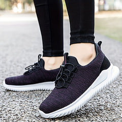 Women's Outdoor Running Shoes Non-slip Lace-Up Sneakers