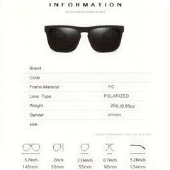 Polarized Stylish Sunglasses Mirrored Unisex UV400 Eyewear