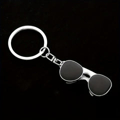 Survival Whistle Sunglasses Keychain Bag Pendant