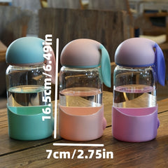 Creative Rabbit Glass Cup Student's Gift Cup Party Cup