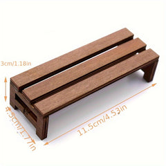 1pc Dollhouse Wooden Small Furniture Christmas Toy Gift