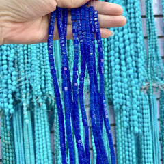 90pcs Turquoise Cube Beads DIY Jewelry Making Necklace & Bracelet