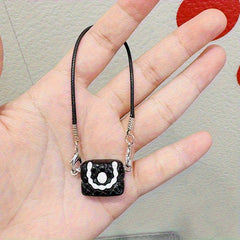 Mini Doll Tote Set Resin Accessories Mixed Colors Stylish for Backpacks Handbags