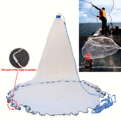 Hand Casting Fishing Net For Bait Fishing Sinking Net Rivers Freshwater