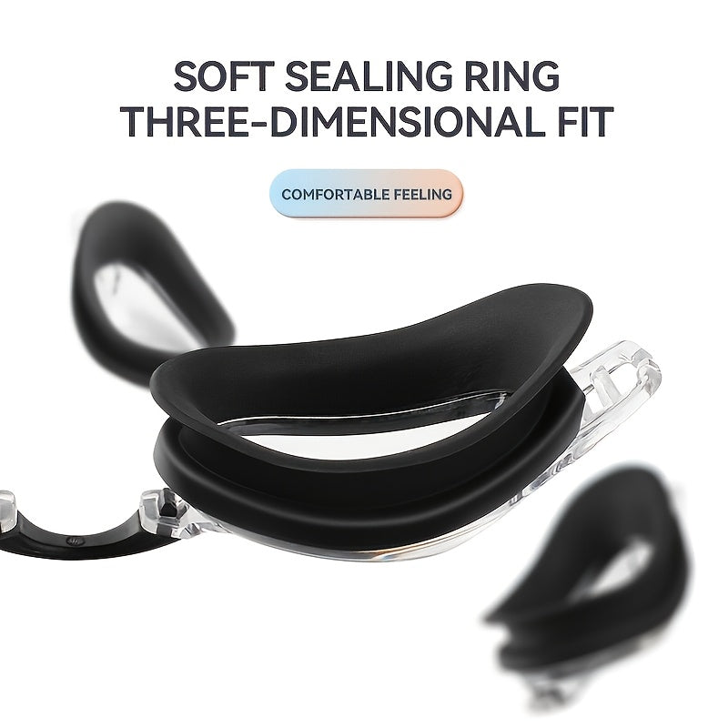 Swimming Glasses HD Waterproof Anti fog Goggles For Adult Kids