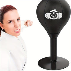 Desktop Punching Bag Boxing Speed Ball Suction Cup Relaxation Exercise