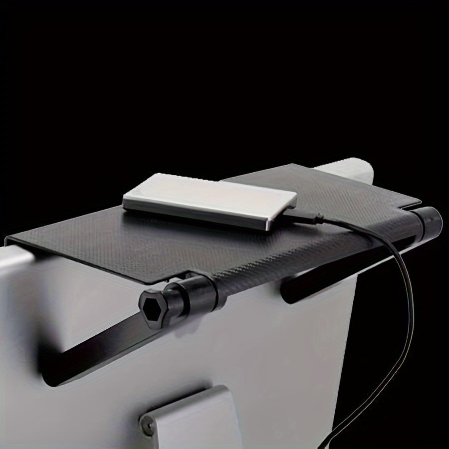 Adjustable TV Screen Top Shelf Computer Monitor Desktop Storage Rack