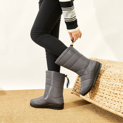 Women's Winter Warm Snow Boots Soft Waterproof Non slip Velvet Boots
