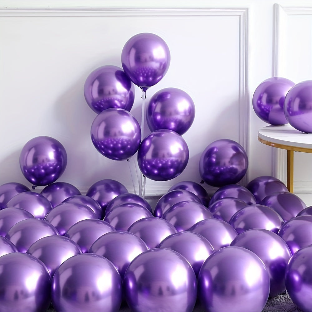Purple Balloon Garland Kit Butterfly Decorations Metallic Balloons Arch