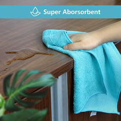 5pcs Scouring Pad Square Dish Cloths Antibacterial Cleaning Pad