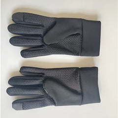 Winter Warm Gloves With Velvet Unisex Outdoor Gloves For Fishing Cycling