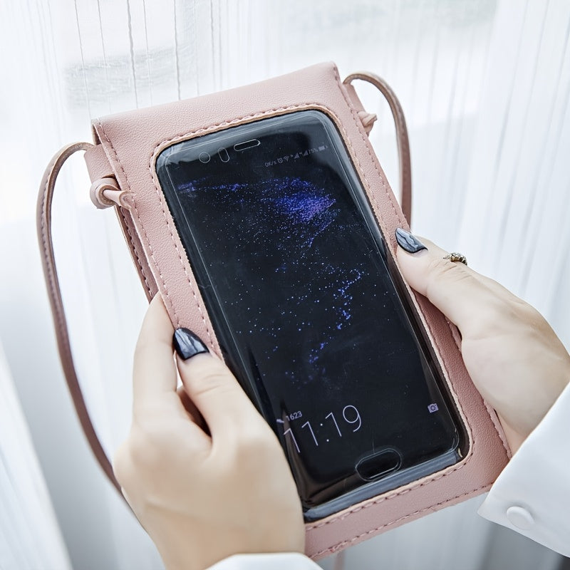 Transparent Touch Screen Mobile Phone Storage Bag