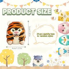Gentle & Adorable Slow Rising Squishy Toy Large Animal Plush