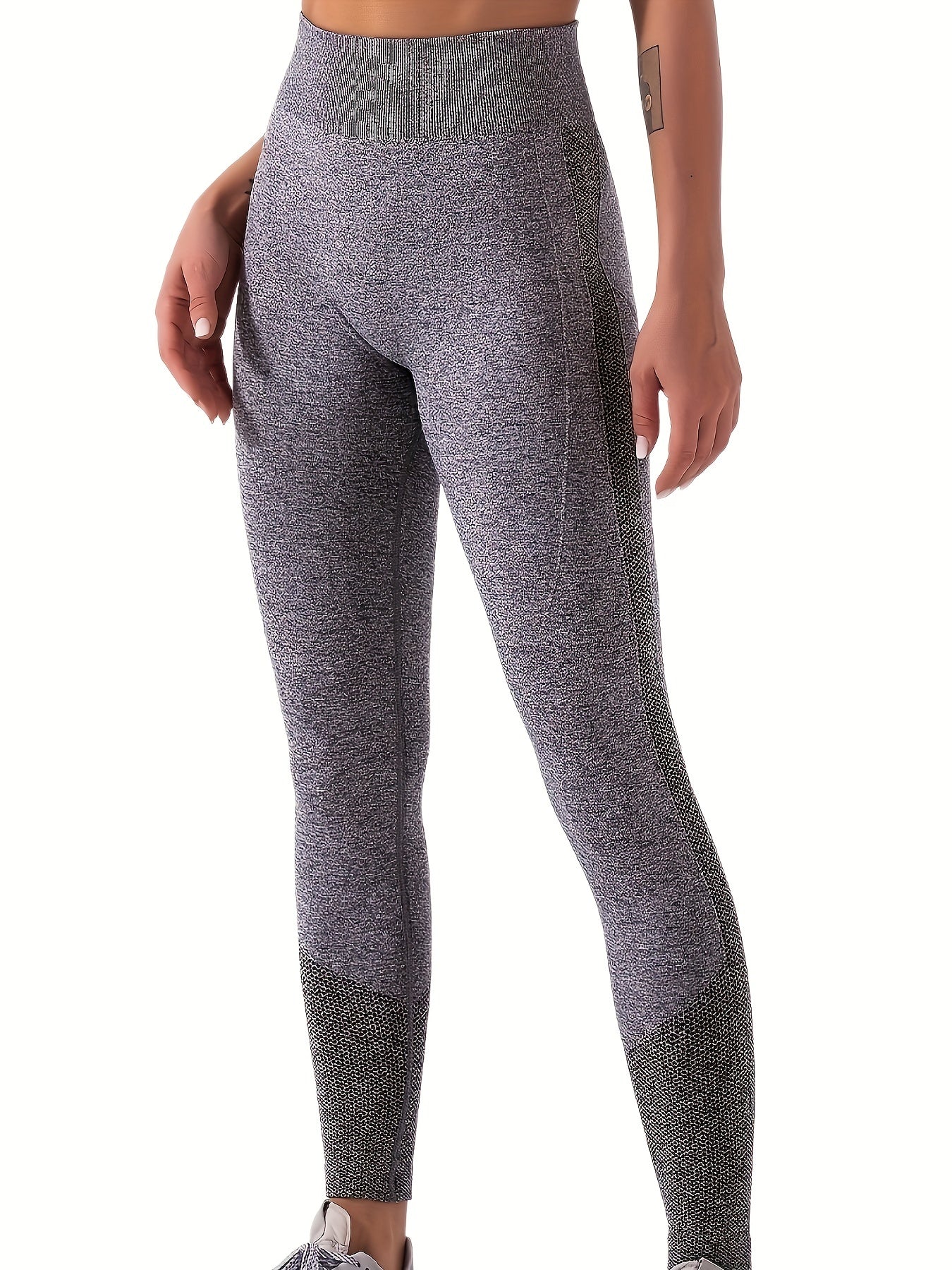 Solid Yoga Set Quick Drying Sports Suit Long Sleeve Sports Bra & High Waist Legg