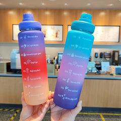 Gradient Sports Water Bottle Large Capacity Handle for Outdoor Travel