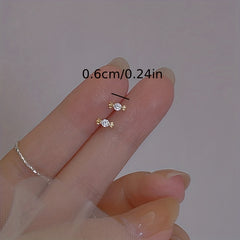 Rhinestone Candy Stud Earrings