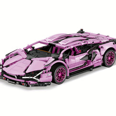1280pcs Sports Car Building Blocks 1 14 Classic Racing High Difficult Assembly