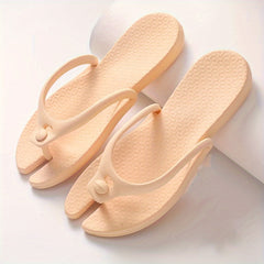 Men's Detachable Flip Flops Lightweight Portable Folding Slippers