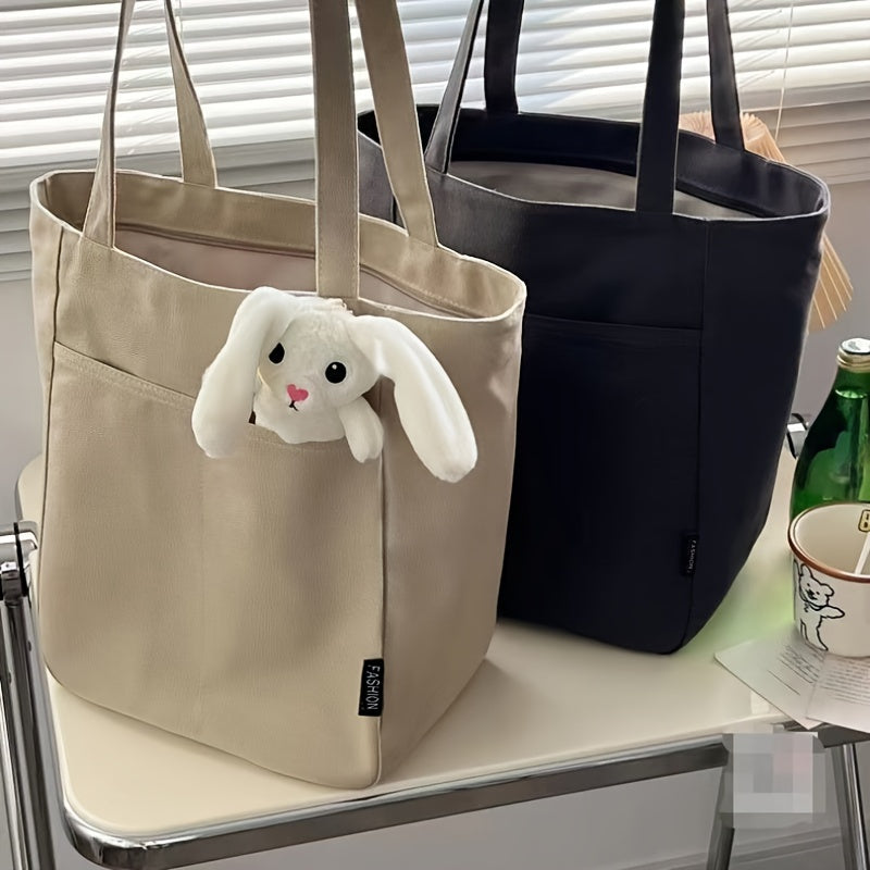 Women's Casual Canvas Large Capacity Tote Bag