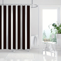 Waterproof Shower Curtain with 12 Hooks 72x72in
