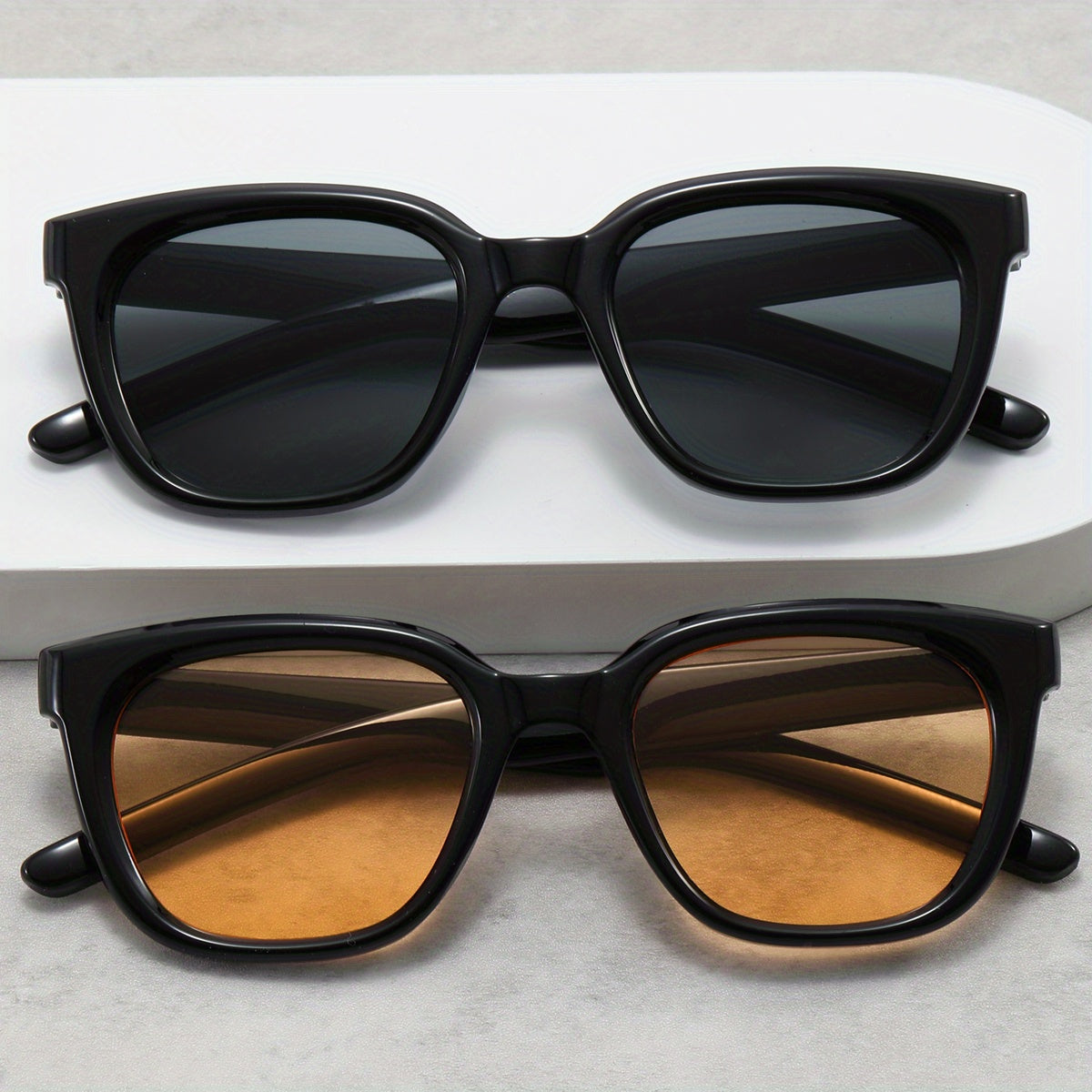 2 Pack Men's Star Style Sunglasses