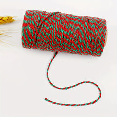 1pc Christmas Cotton Twine String Rope Cord For Gift Wrapping