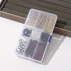 356pcs Hair Clips Hairpins Girls Decorative Hair Accessories
