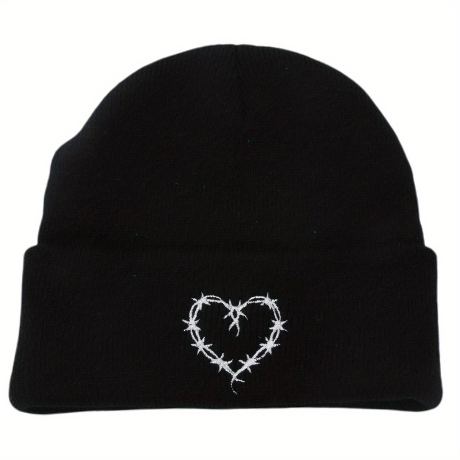 Heart shaped Knitted Hat Hip hop Hat Beanie Hat For Men And Women