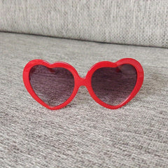 Cartoon Heart Frame Y2K Sunglasses Sun Protection for Kids