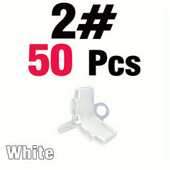 50pcs Fishing Hook Bonnets Treble Hook Protector Cover Safety