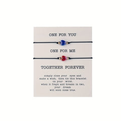 Cartoon Love Flower Butterfly Bracelet Set